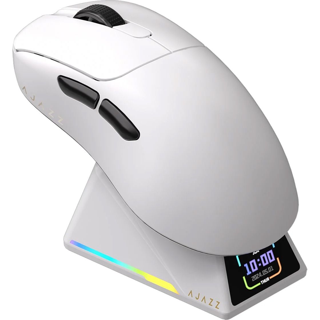 Бездротова миша Ajazz AJ179APEX 42000 DPI з RGB та зарядною станцією